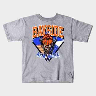 New York Basketball Bayside Throwback Kids T-Shirt